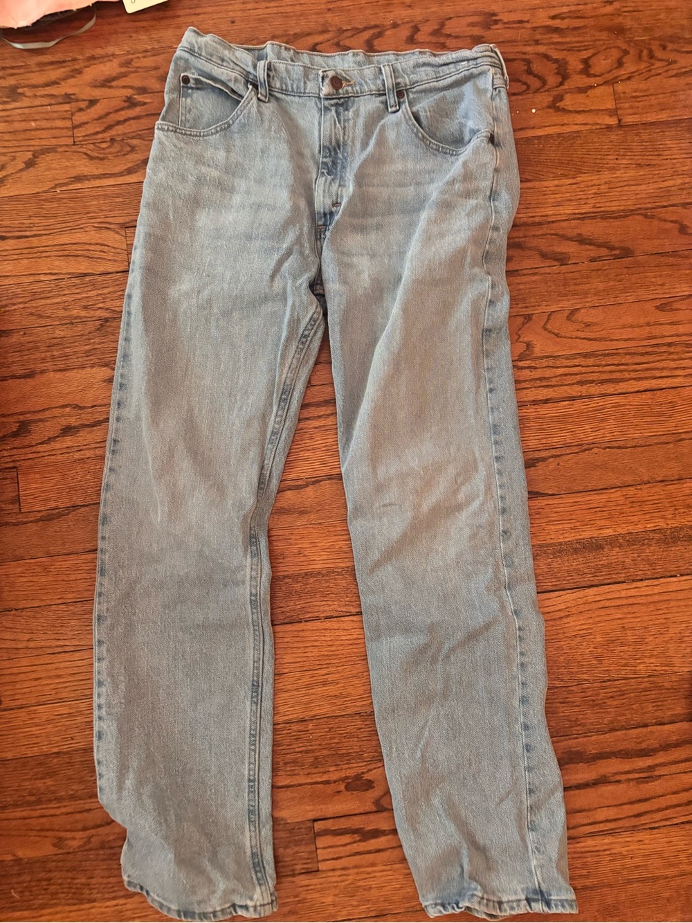 Wrangler Light Blue Women's Straight Jeans